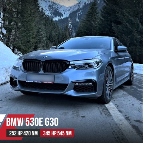 Чип тюнинг BMW G30 530e Hybrid 252hp